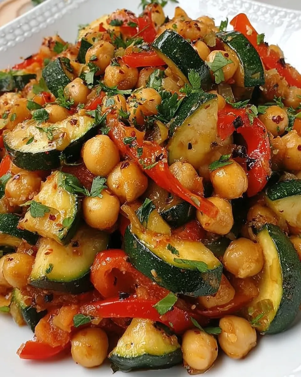chickpea zucchini stir fry - Article 1
